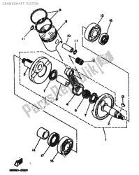 CRANKSHAFT. PISTON