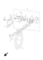 REAR BRAKE CALIPER