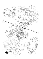 REAR BRAKE CALIPER