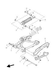 bras arrière et suspension