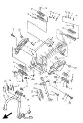 soporte y reposapiés