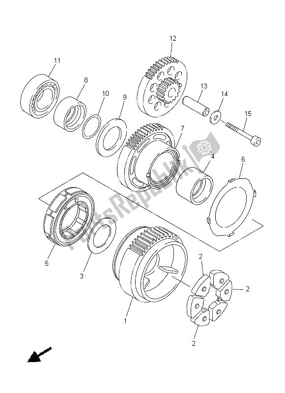 Tutte le parti per il Antipasto del Yamaha FZ8 N 800 2013