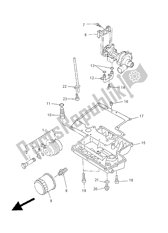 Toutes les pièces pour le Nettoyant Huile du Yamaha YZF R1 1000 2000