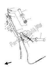 poignée et câble de direction