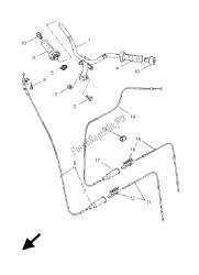 poignée et câble de direction