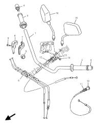 stuurhendel en kabel