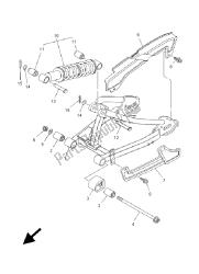 bras arrière et suspension