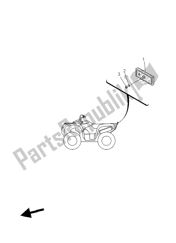 All parts for the Electrical 2 of the Yamaha YFM 700 Fwad Dpbse Grizzly 4X4 2014