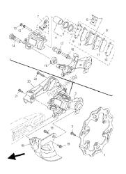 REAR BRAKE CALIPER