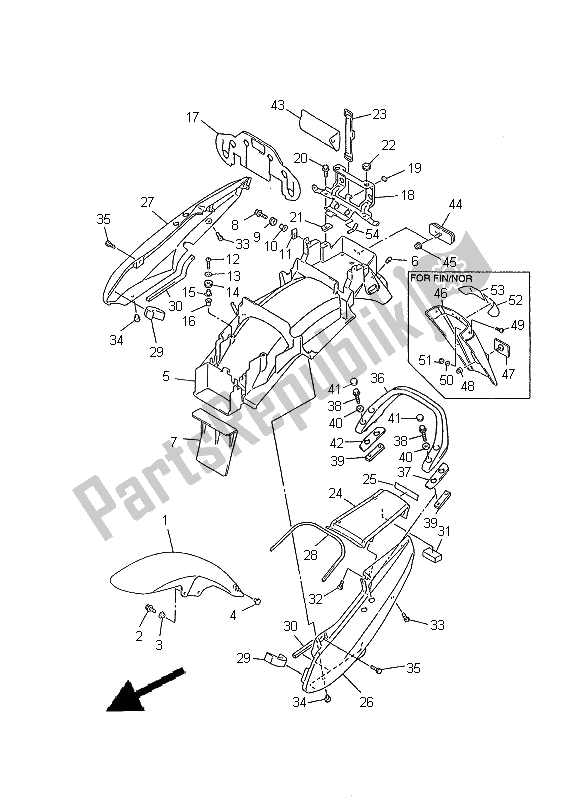 Wszystkie części do B? Otnik Yamaha FZS 600 2000