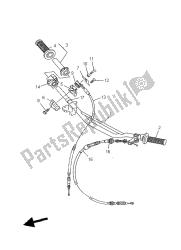 stuurhendel en kabel