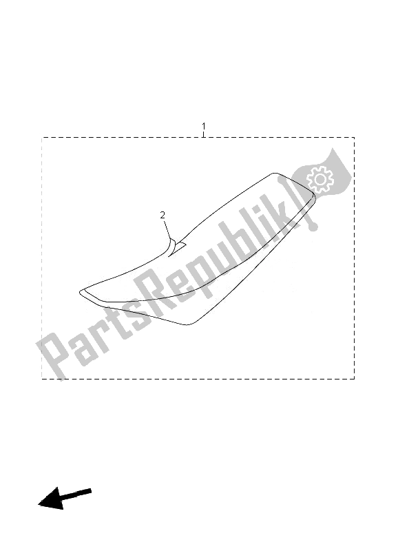 Todas las partes para Asiento de Yamaha WR 250F 2007