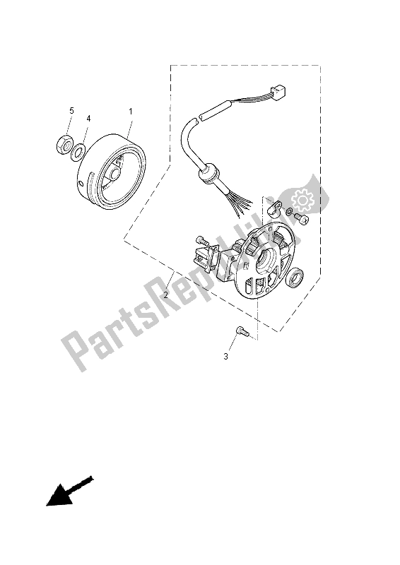 Todas las partes para Generador de Yamaha CS 50 2015