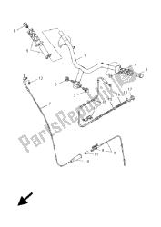 stuurhendel en kabel