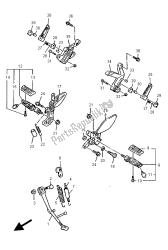 soporte y reposapiés