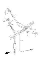 stuurhendel en kabel