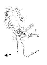 stuurhendel en kabel