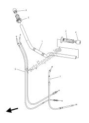 uchwyt kierownicy i kabel