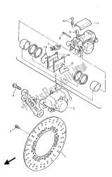 REAR BRAKE CALIPER