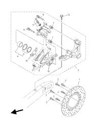 REAR BRAKE CALIPER