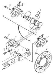 REAR BRAKE CALIPER