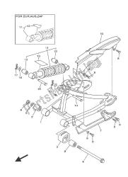 bras arrière et suspension