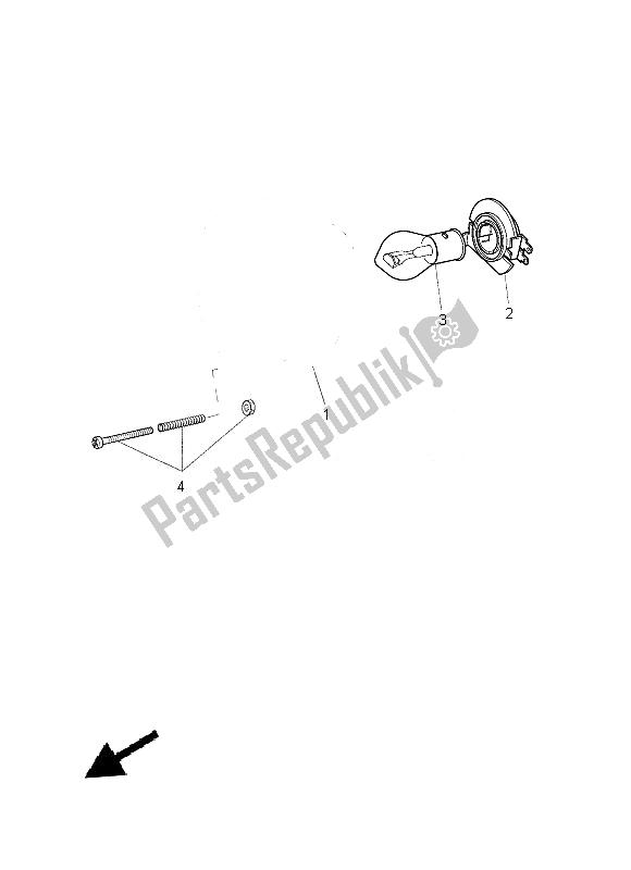 Tutte le parti per il Faro del Yamaha EW 50N 2013