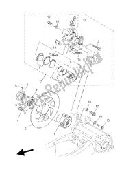 REAR BRAKE CALIPER