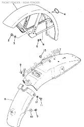 FRONT FENDER - REAR FENDER