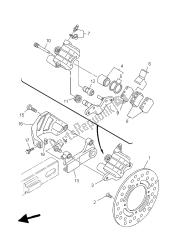 REAR BRAKE CALIPER