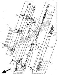 tenedor frontal