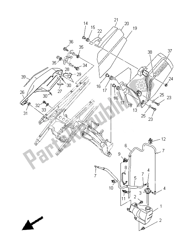 Wszystkie części do Boczna Ok? Adka Yamaha XT 1200 ZE 2014