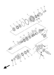 MIDDLE DRIVE GEAR