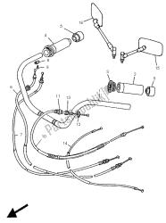 stuurhendel en kabel