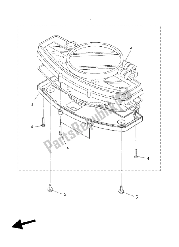 Tutte le parti per il Metro del Yamaha YZF R6 600 2011