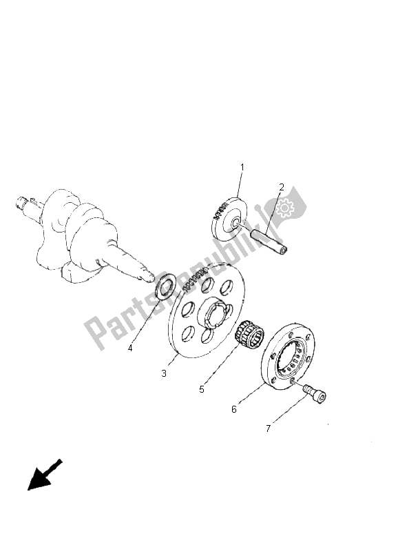 Tutte le parti per il Antipasto del Yamaha XVS 125 Dragstar 2001