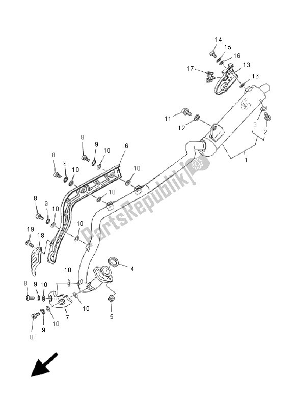 Todas las partes para Cansada de Yamaha TT R 90 N 2001