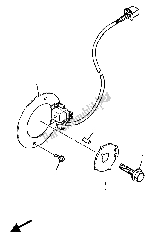 Todas las partes para Recoger Bobina Y Gobernador de Yamaha XJR 1200 1996