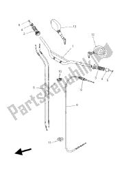 stuurhendel en kabel