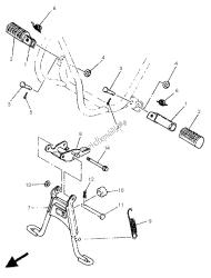 soporte y reposapiés