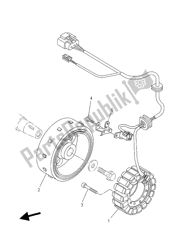 Todas las partes para Generador de Yamaha TDM 900A 2006