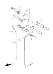 poignée et câble de direction