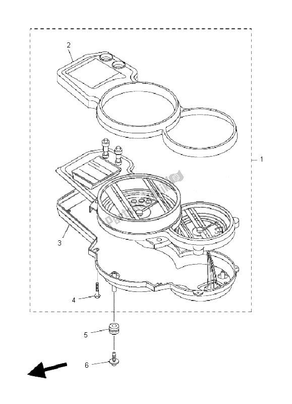 Todas las partes para Metro de Yamaha FJR 1300 AS 2007