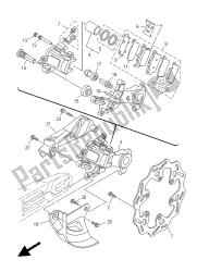 REAR BRAKE CALIPER