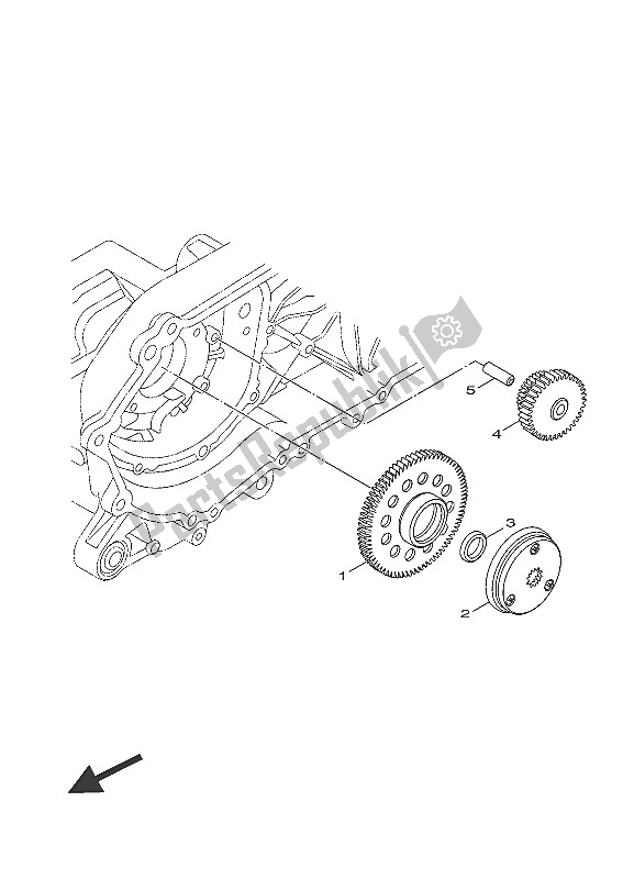 Tutte le parti per il Antipasto del Yamaha HW 151 2016