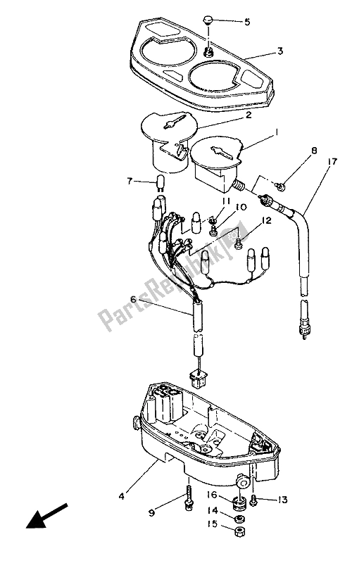 Todas las partes para Metro de Yamaha XTZ 750 Supertenere 1989