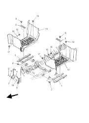 soporte y reposapiés