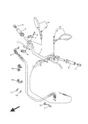 stuurhendel en kabel