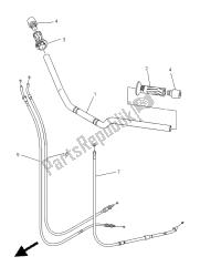 uchwyt kierownicy i kabel