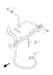 uchwyt kierownicy i kabel